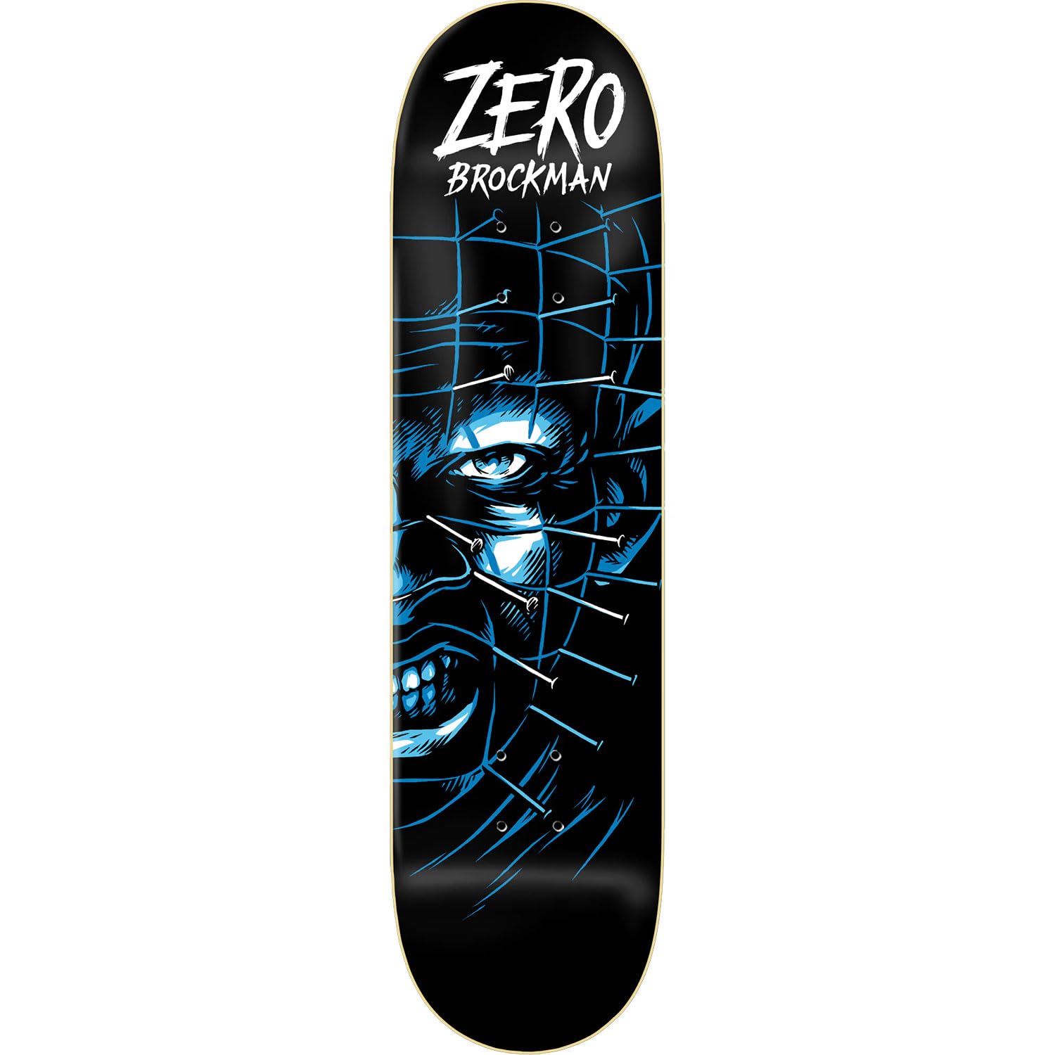 Amazon | Zero Skateboard Deck Brockman Fright Night Glow 8.25